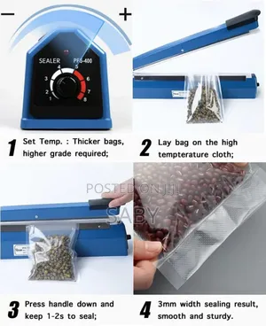 Impulse Sealer ትልቁ 40cm