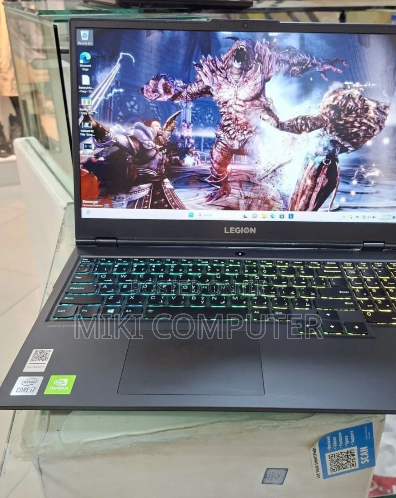 New Laptop Lenovo Legion 5 16GB Intel Core I7 SSD 1T