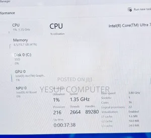 New Laptop MSI Summit E13 Flip Evo 16GB Intel Core Ultra 7 SSD 1T