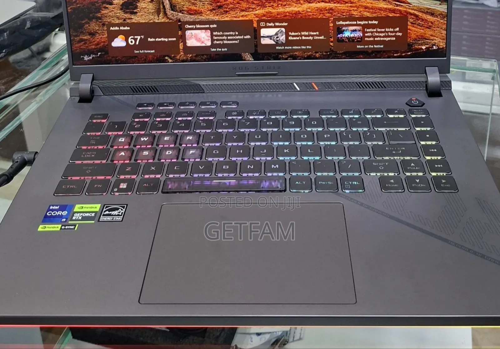 New Laptop Asus ROG Strix G15 32GB Intel Core I9 SSD 1T