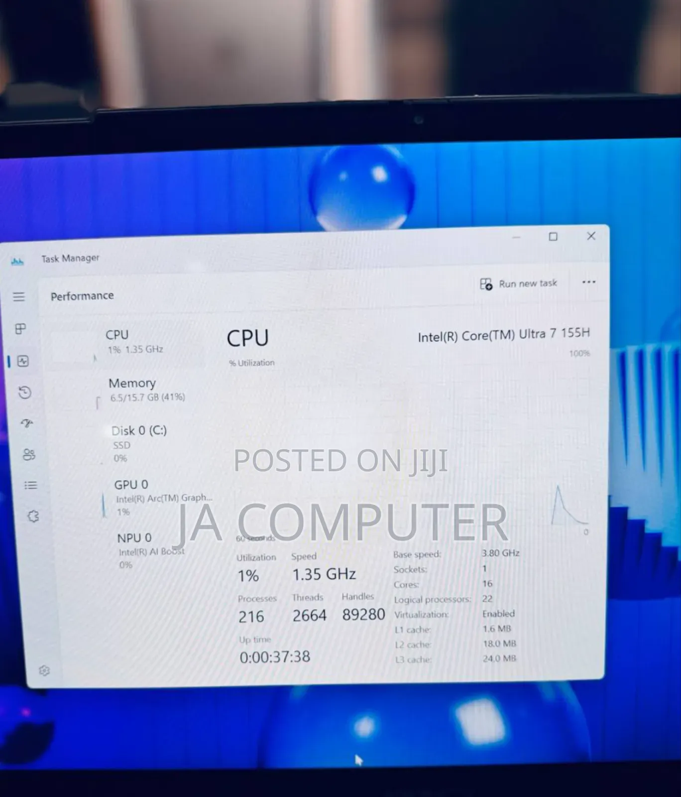 New Laptop MSI Summit E13 Flip Evo 16GB Intel Core Ultra 7 SSD 1T