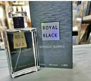 Royal Black Daniella Alderic for Men's