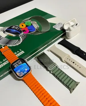 Original Wisme Ultra 2 Smart Watch With Airpods