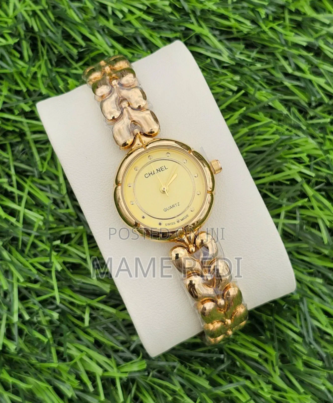Chanel Ladies Watch Gold Black Variants Available