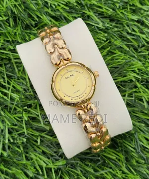 Chanel Ladies Watch Gold Black Variants Available