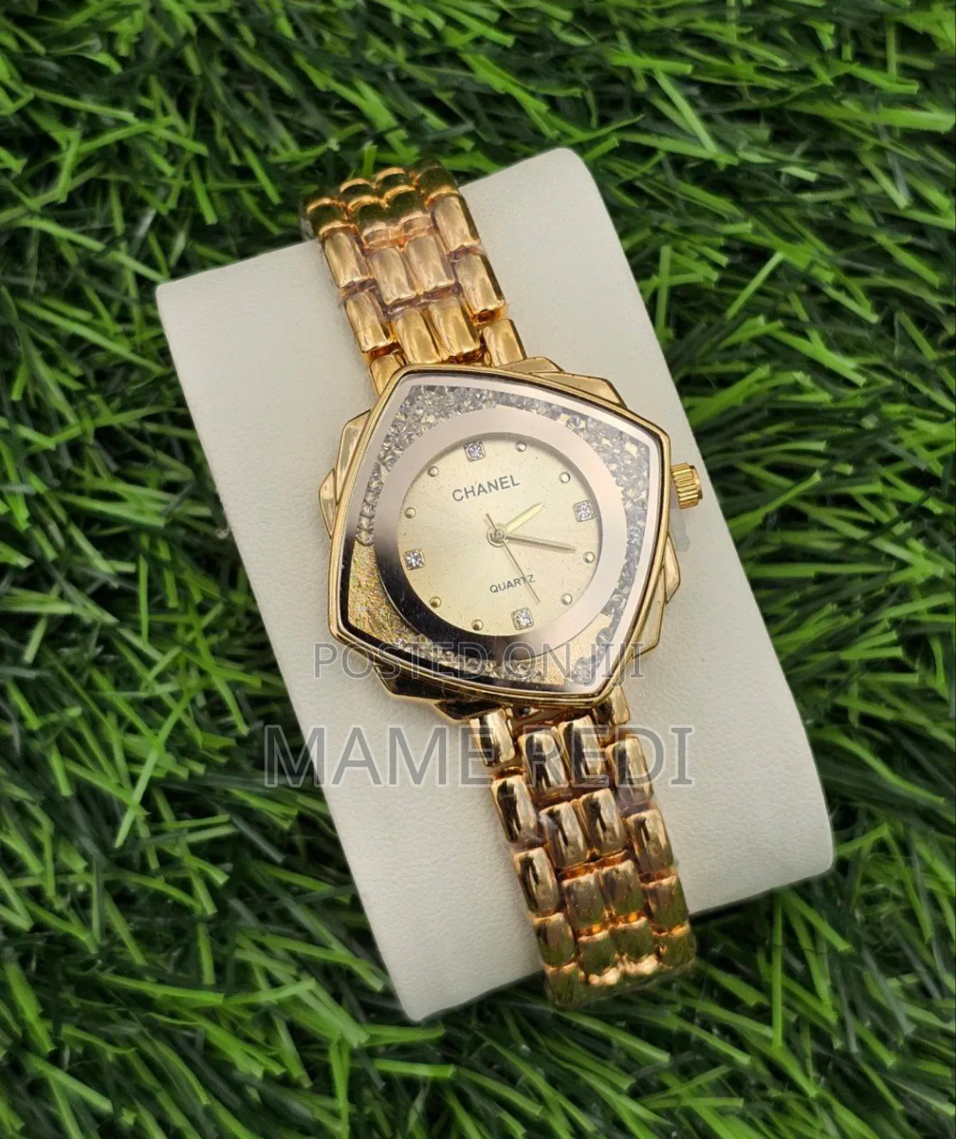 Chanel Ladies Watch Gold Black Variants Available