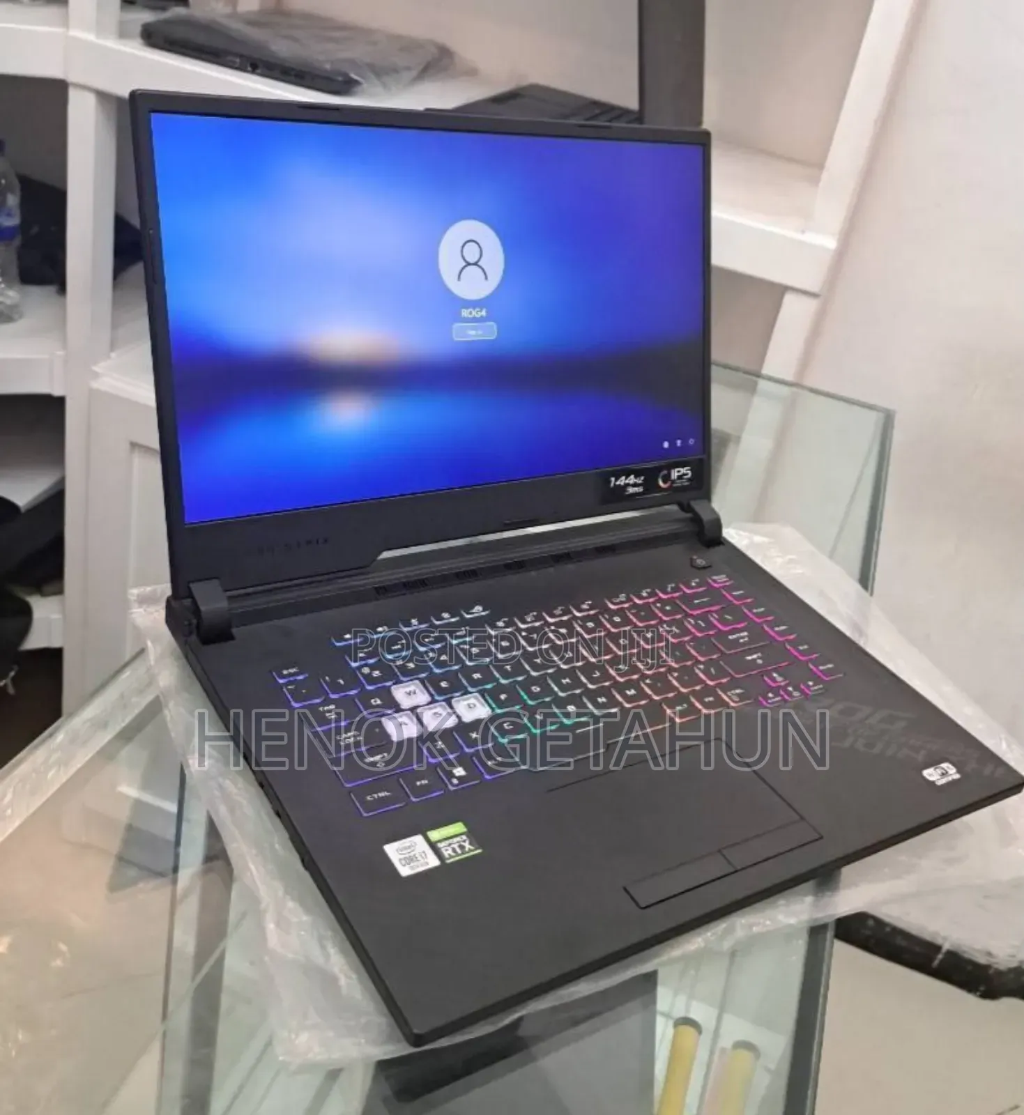 New Laptop Asus ROG Strix G15 16GB Intel Core I7 SSD 512GB