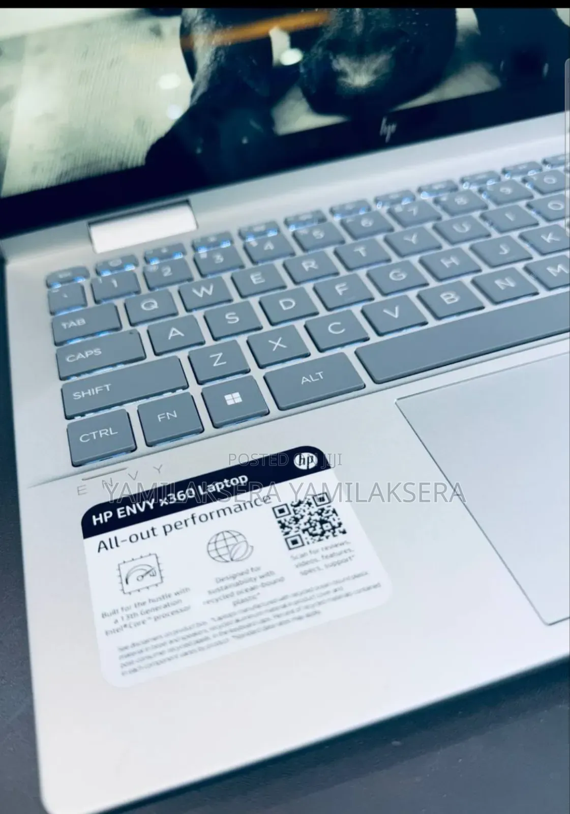 New Laptop HP Envy x360 16GB Intel Core i7 SSD 1T