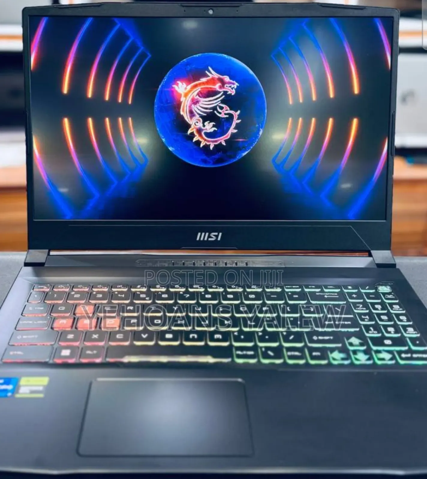 New Laptop MSI Pulse GL66 16GB Intel Core I7 SSD 1T