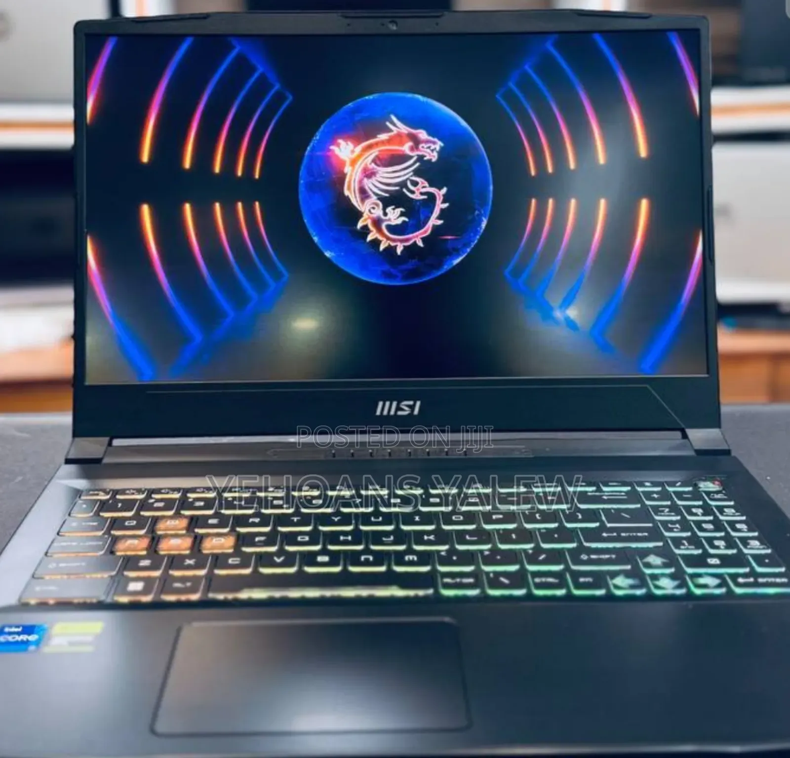 New Laptop MSI Pulse GL66 16GB Intel Core I7 SSD 1T