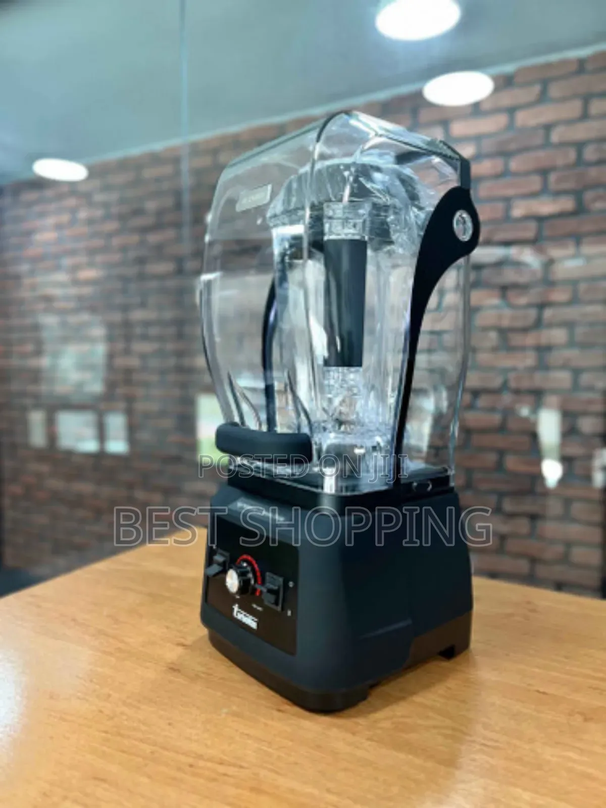 Sokaboss Commercial Blender Quiet Sound ድምፅ አልባ Shield Heavy Blender