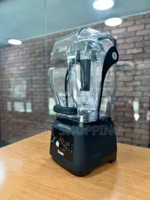 Photo - Sokaboss Commercial Blender Quiet Sound ድምፅ አልባ Shield Heavy Blender