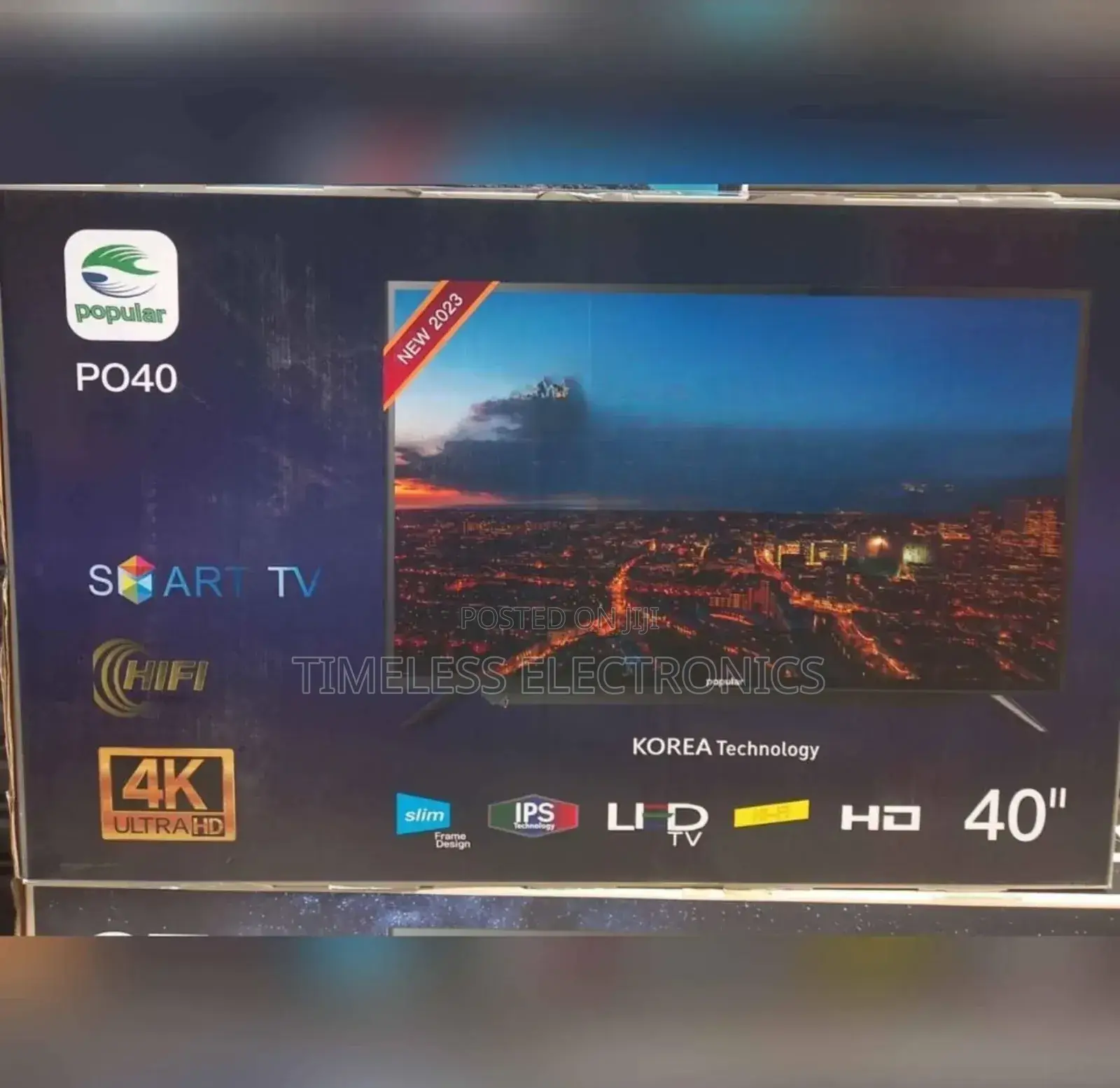 Popular 40” Smart Tv – Compact, Smart Entertainment-ready!