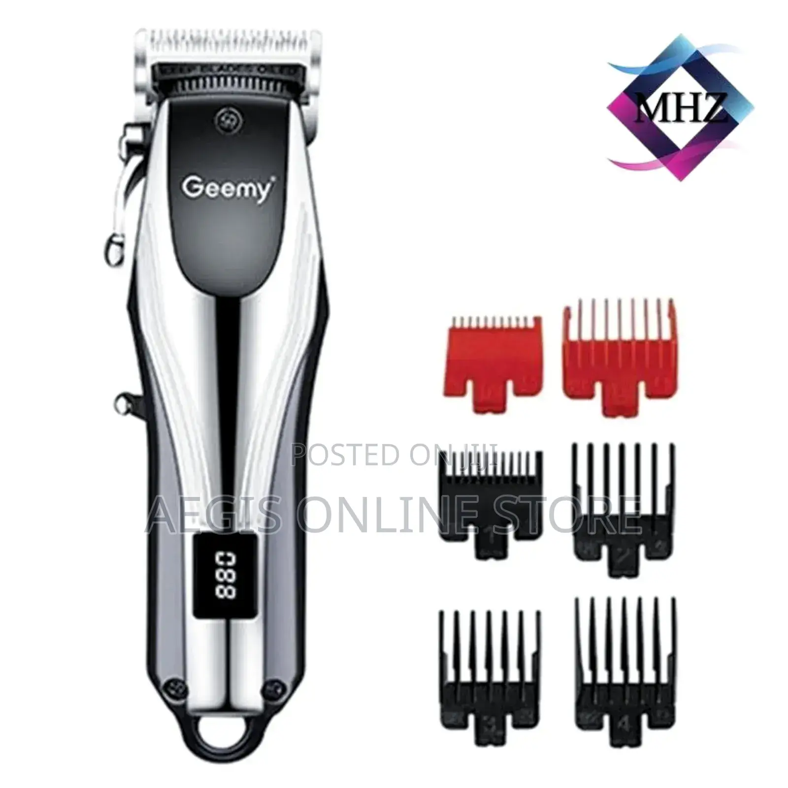 Geemy Rechargeable Hair Clipper Gm-6680