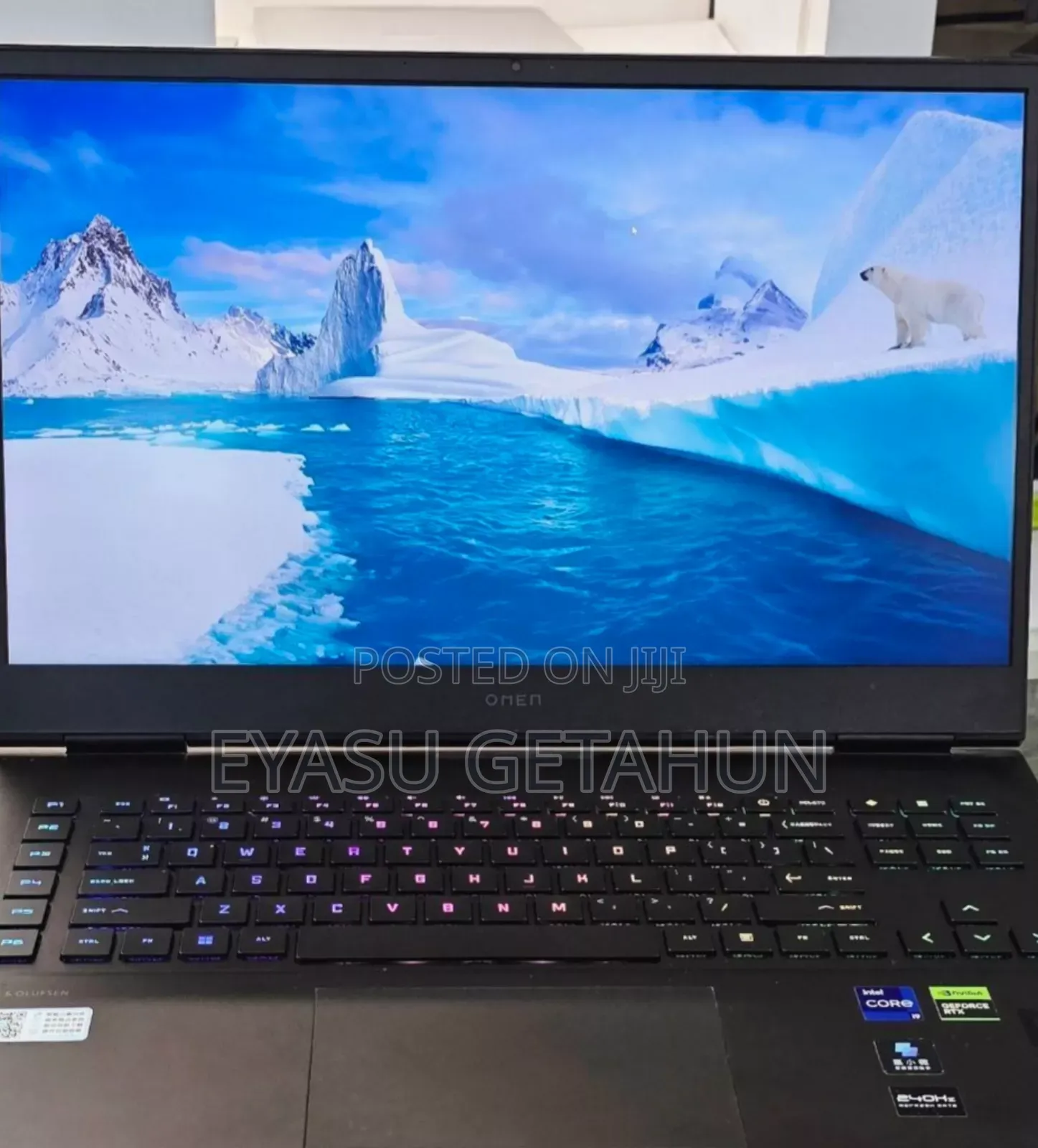 New Laptop HP Omen 16 16GB Intel Core I9 SSD 1T