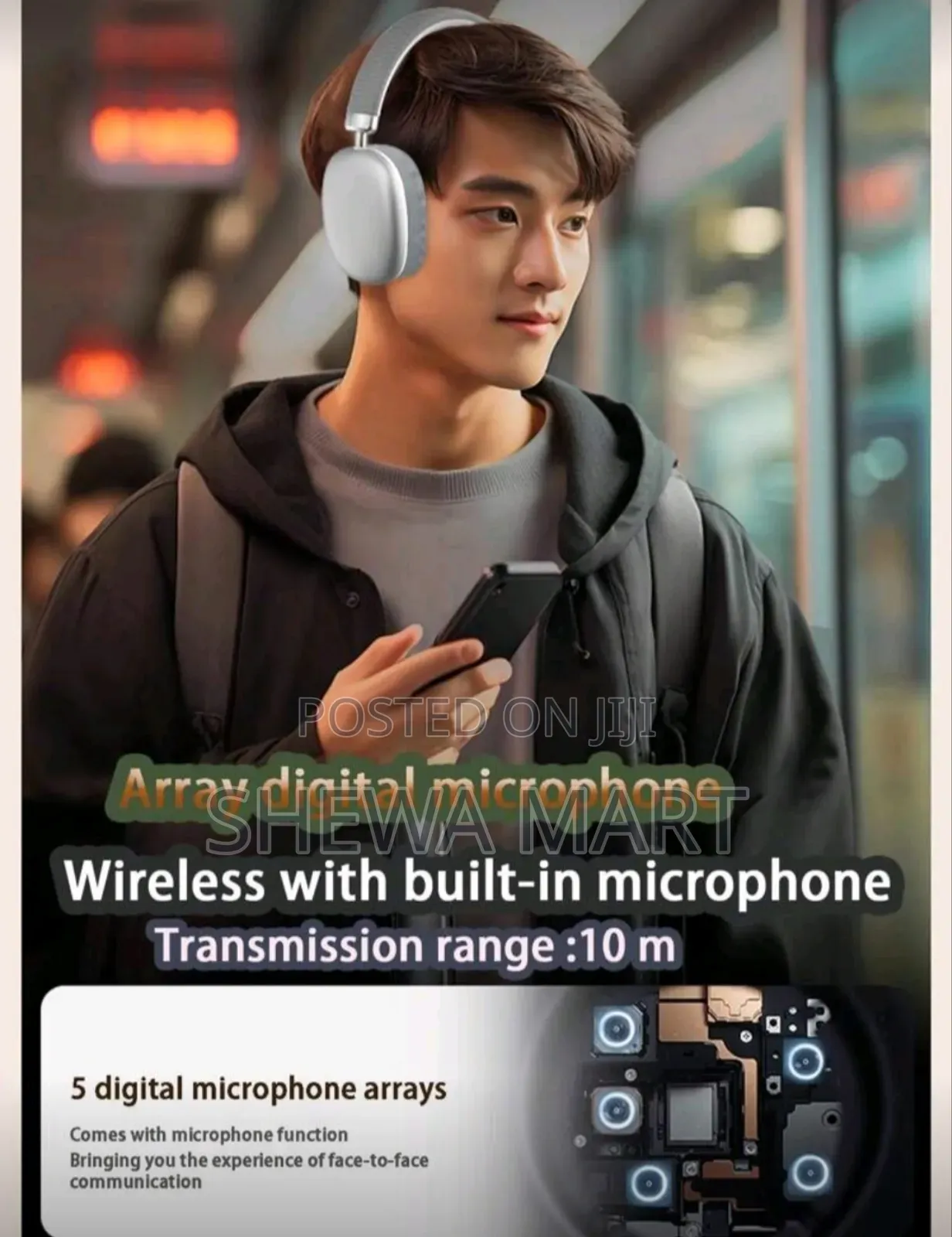 Reletech Simple and Portable Wireless Earphones With Long Battery Life