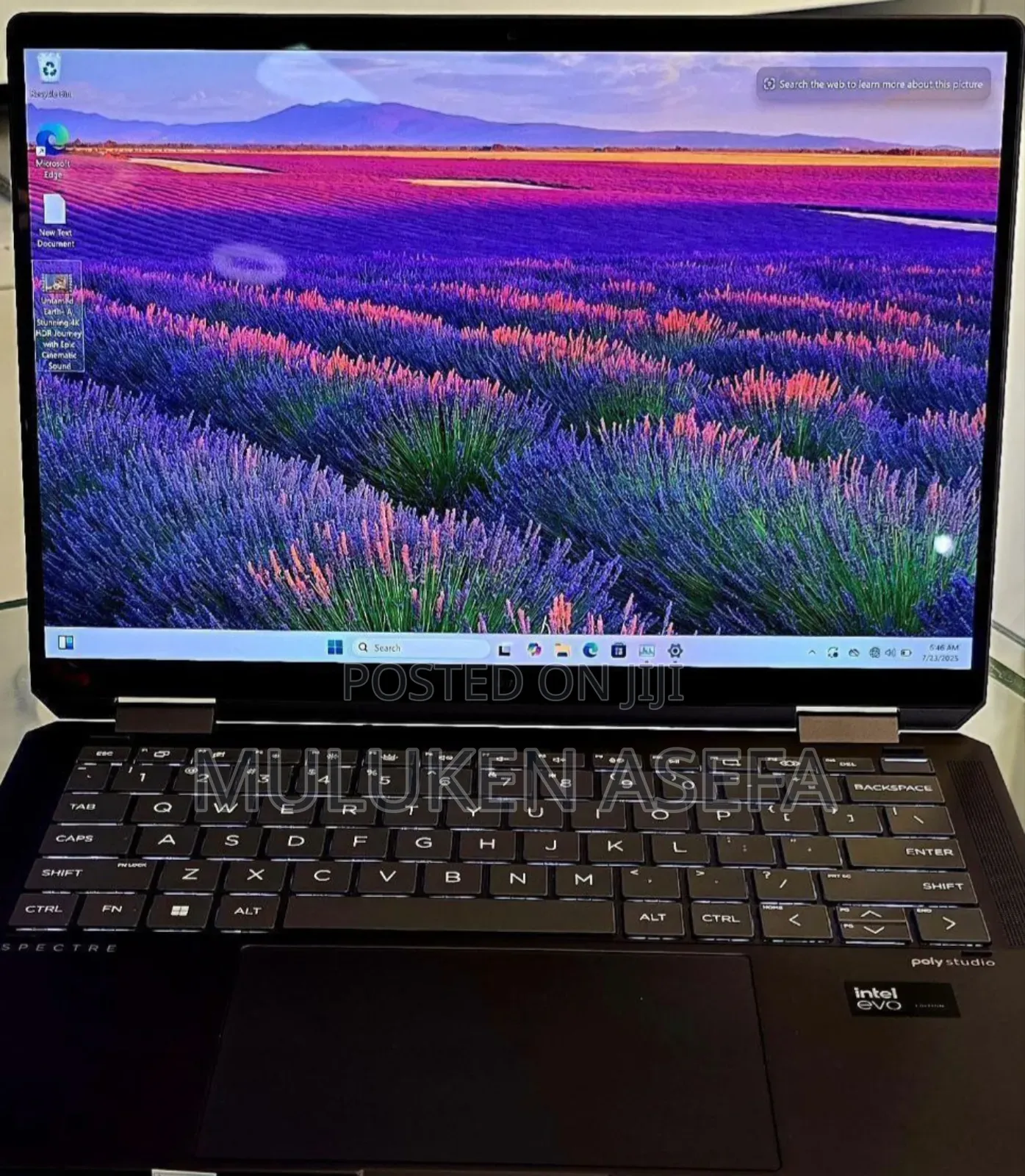 New Laptop HP Spectra 13 16GB Intel Core Ultra 7 SSD 1T