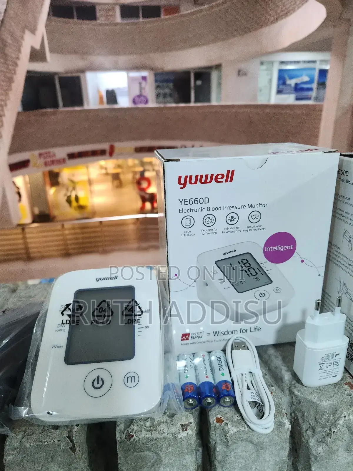 Yuwell Blood Pressure Monitor痛楚digital Blood Pressure Monitor痛哭bp