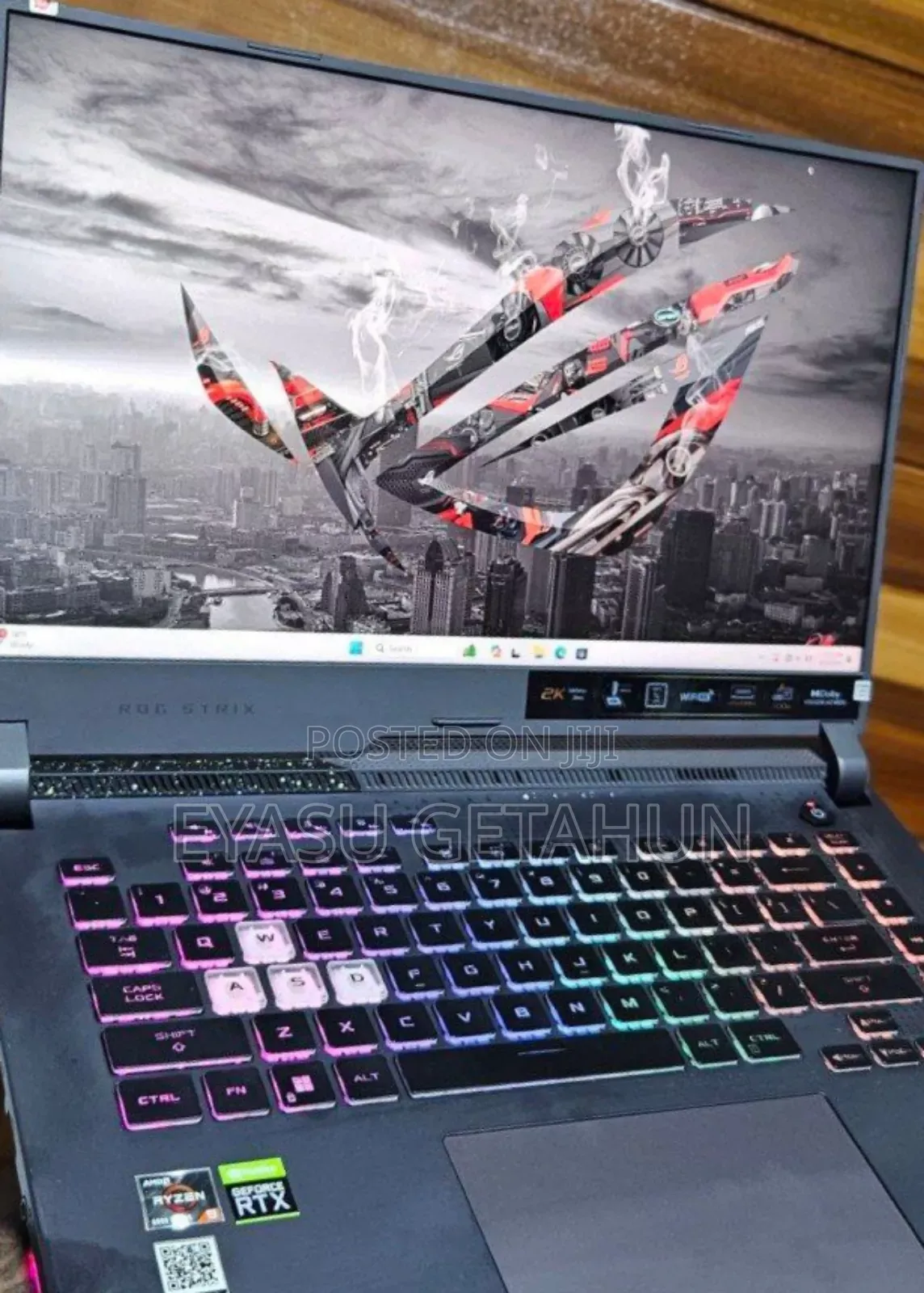 New Laptop Asus ROG Strix G15 16GB AMD Ryzen 9 SSD 512GB