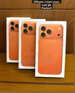 Photo - New Apple iPhone 17 Pro Max 256 GB Orange