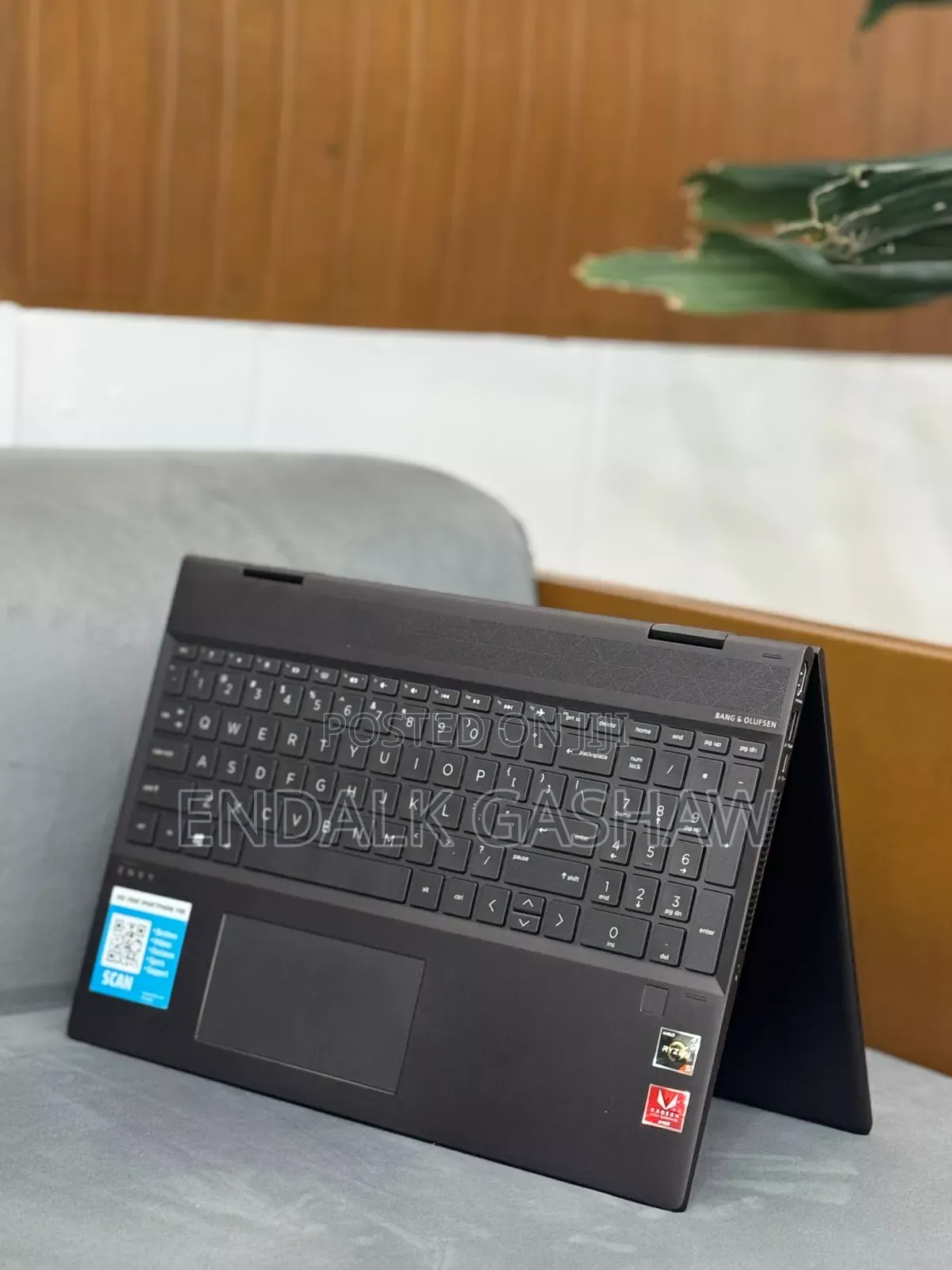 New Laptop HP Envy X360 16GB AMD Ryzen 5 SSD 512GB