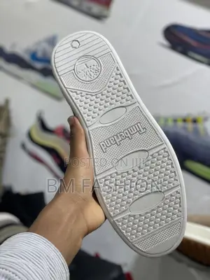 Timberland Flat Black and White Quality