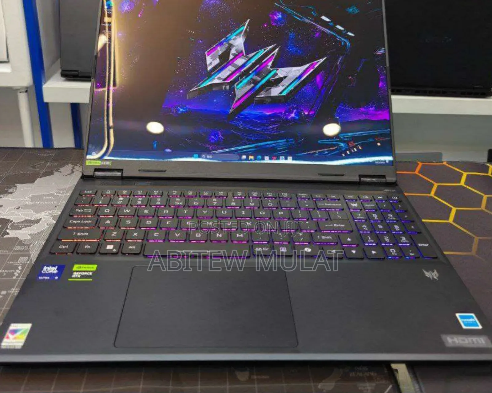 New Laptop Acer Predator Helios Neo 16 16GB Intel Core Ultra 7 SSD 1T