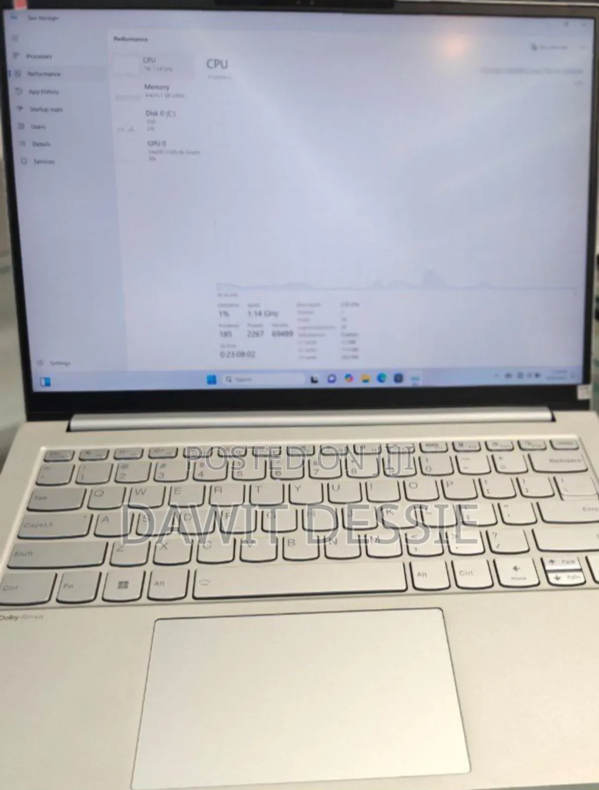 New Laptop Lenovo 16GB Intel Core I9 SSD 512GB