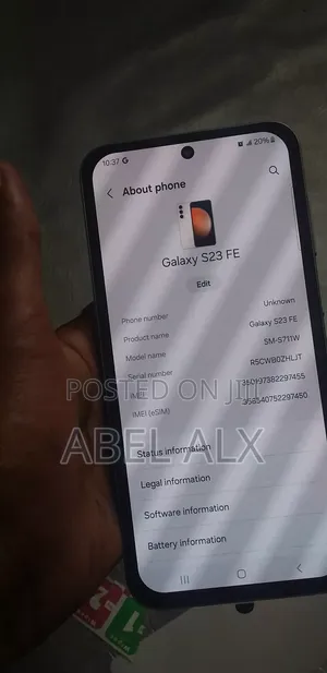 Photo - New Samsung Galaxy S23 FE 128 GB White