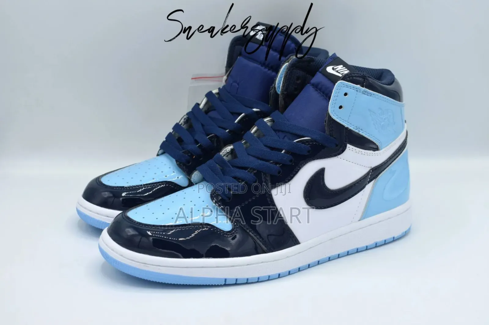 Air #Jordan 1 Retro High Og “#Blue_chill” #High Shoes for Men's