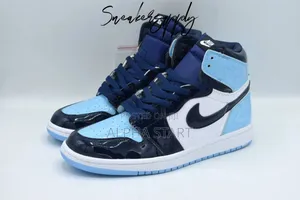 Air #Jordan 1 Retro High Og “#Blue_chill” #High Shoes for Men's