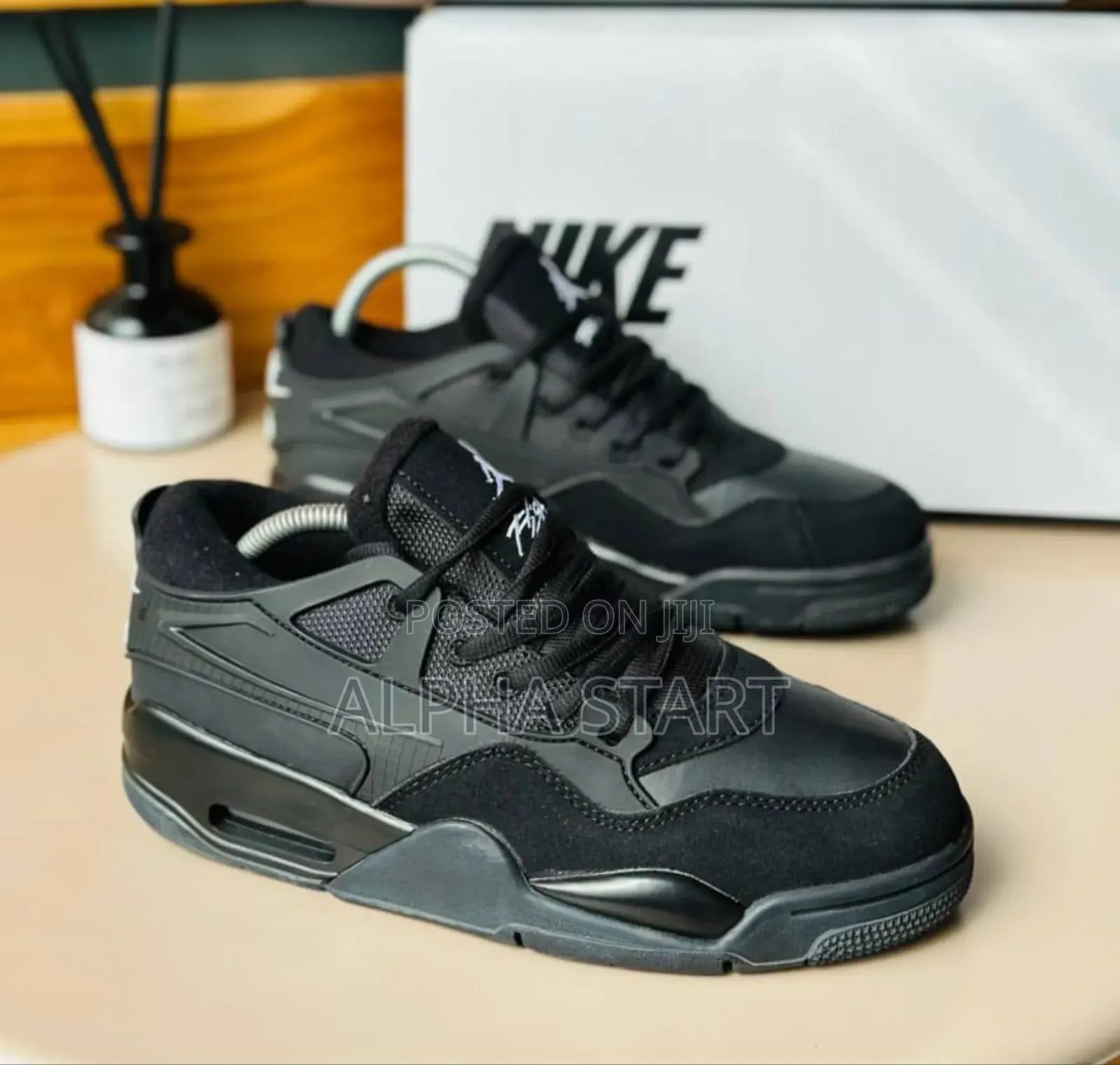 Air #Jordan 4  Retro 4 Rm “#Black_cat” #Low Shoes for Men's