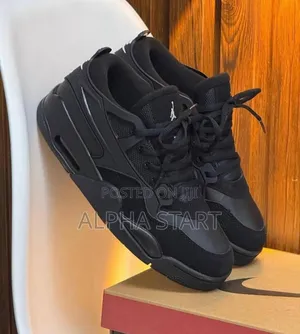 Air #Jordan 4  Retro 4 Rm “#Black_cat” #Low Shoes for Men's