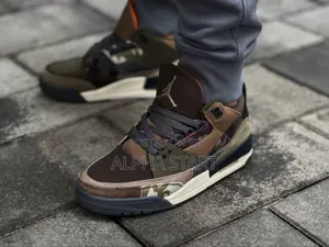 Air #Jordan 3 Retro High Og “#Patchwork_camo” #High Shoes for Men's