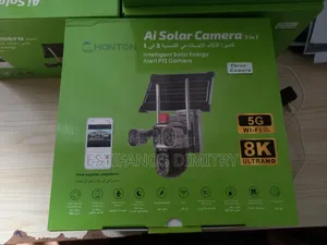 Solar 4g Security Camera Triple Lens