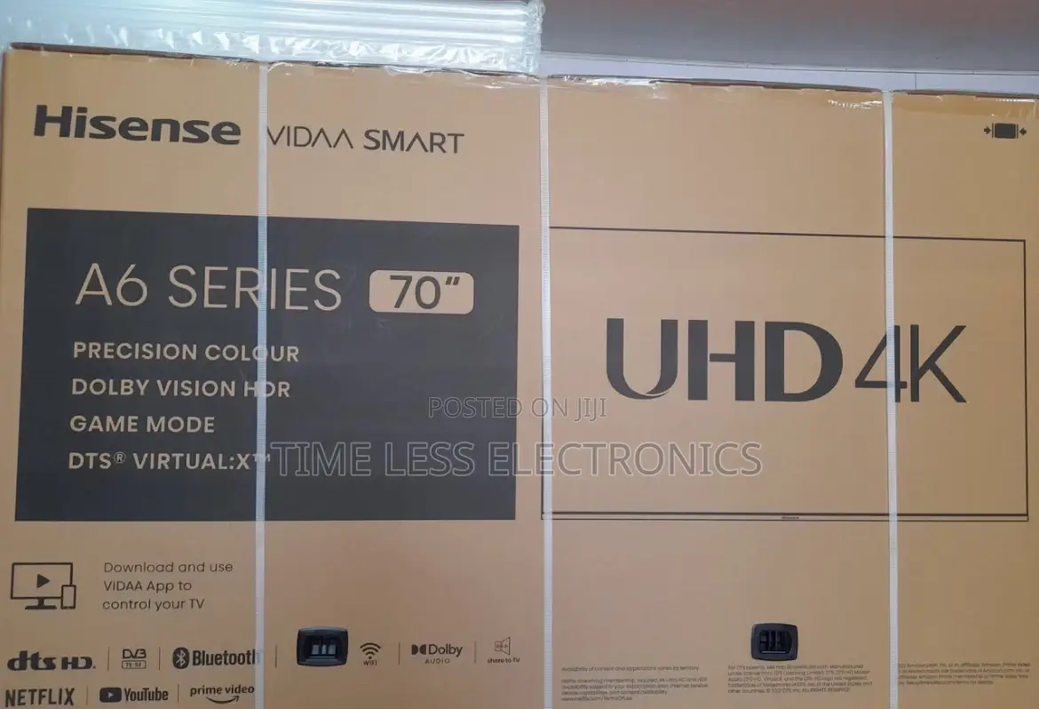 Hisense 70” Uhd Smart Tv – Cinematic Viewing at Home!