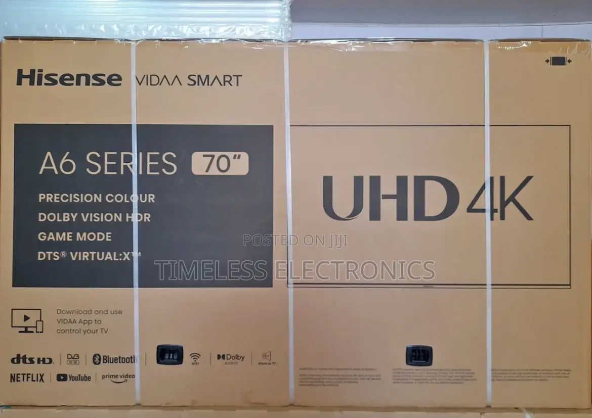 Hisense 70” Uhd Smart Tv – Cinematic Viewing at Home!