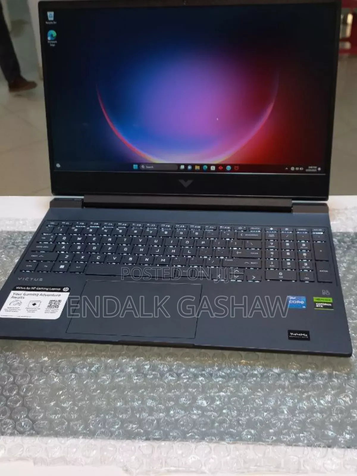 New Laptop HP Victus 15 16GB Intel Core I5 SSD 512GB