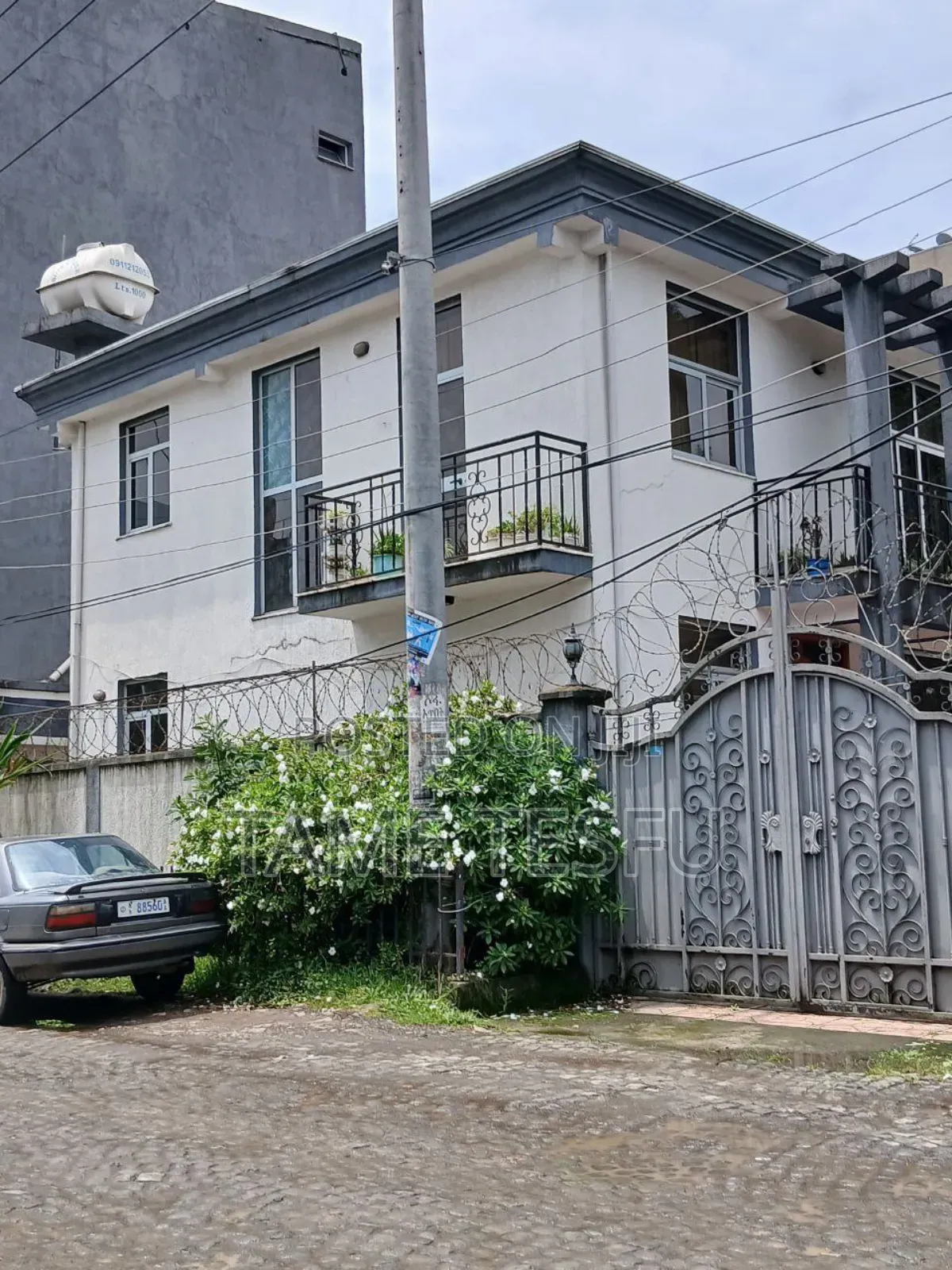 Furnished 5bdrm House in ፍጋ, Bole for sale