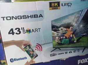 Tongshiba 43” Smart Android Tv – Clear, Stylish Smart!