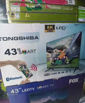 Tongshiba 43” Smart Android Tv – Clear, Stylish Smart!