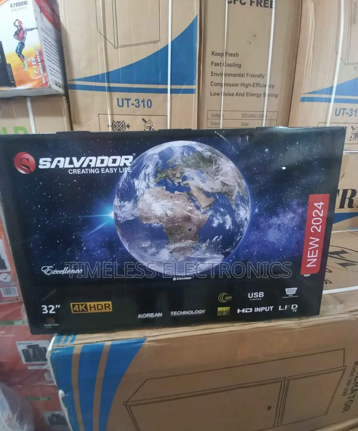 Salvador 32” Led Tv – Compact, Clear Affordable!