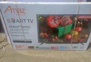  Amaz 50” Smart Android Tv – Big Screen, Smart Features!