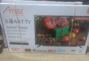  Amaz 50” Smart Android Tv – Big Screen, Smart Features!