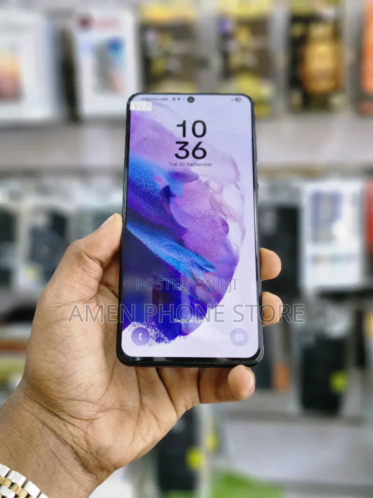 New Samsung Galaxy S21+ 5G 256 GB Black