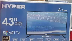  Hyper 43” Smart Android Tv – Clear, Smart Stylish!