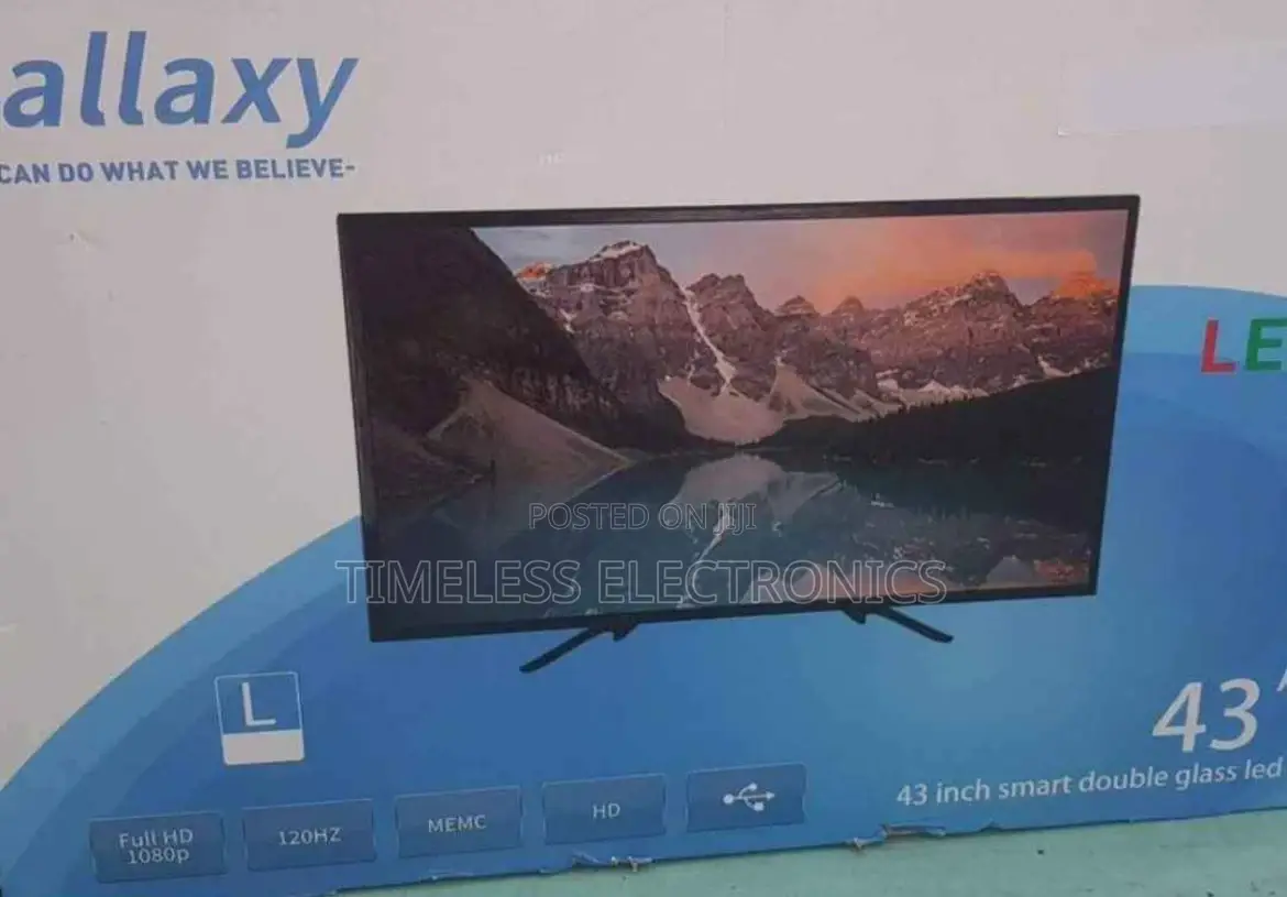 Galaxy 43” Smart Android Tv – Clear, Smart Stylish!