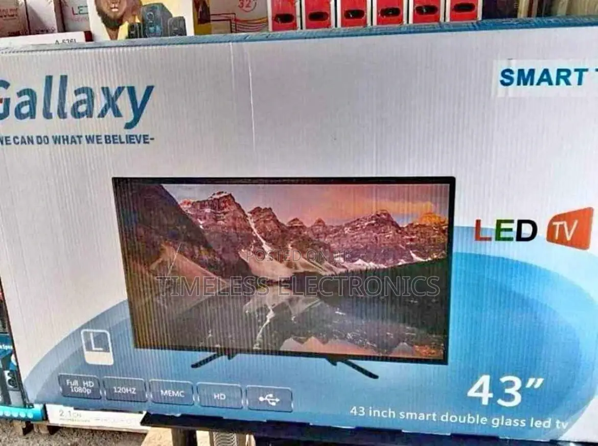 Galaxy 43” Smart Android Tv – Clear, Smart Stylish!