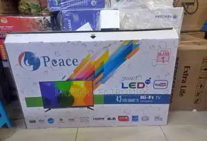 Peace 43” Smart Android Tv – Compact, Smart Reliable!
