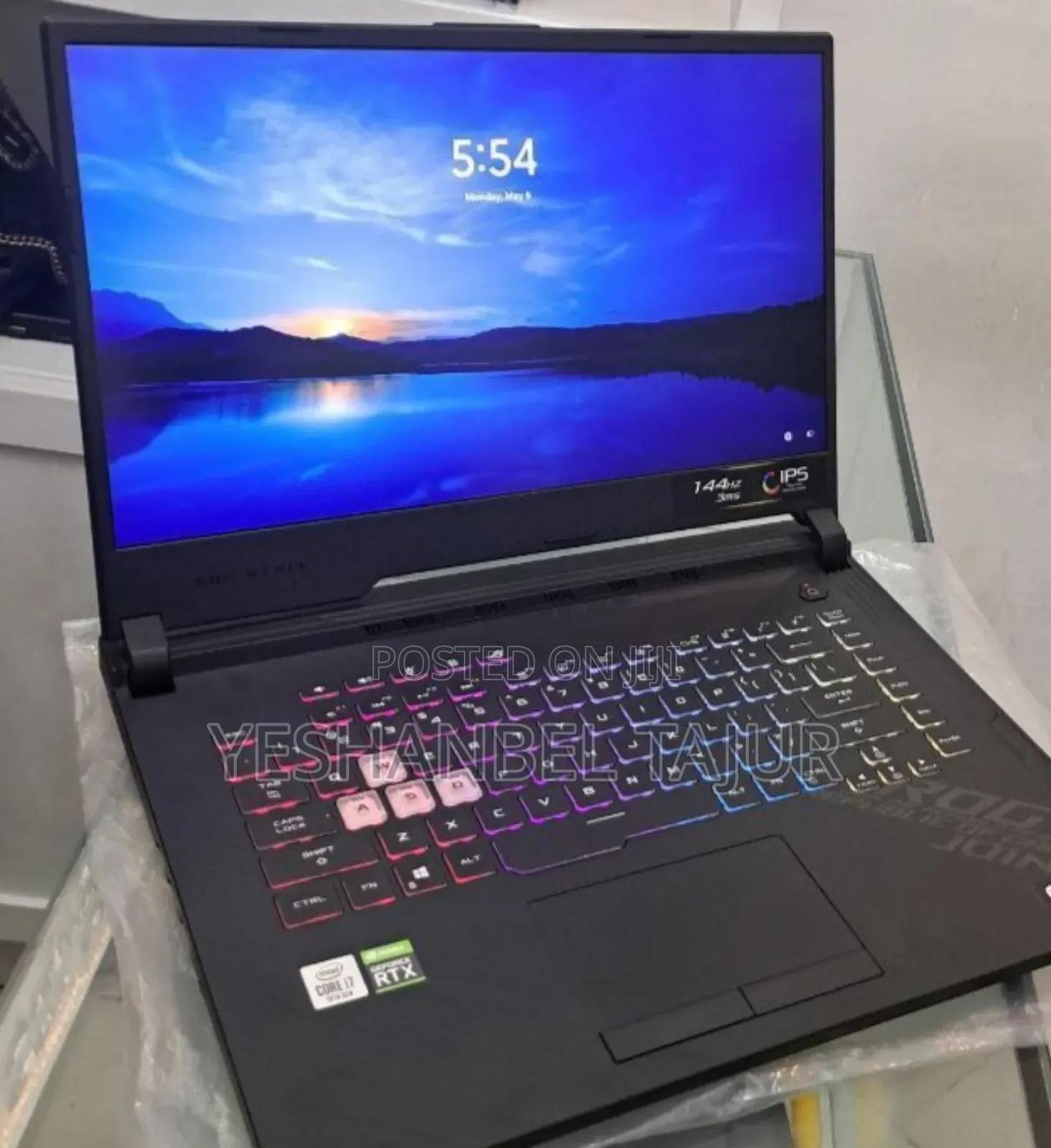 New Laptop Asus ROG Strix G15 16GB Intel Core I7 SSD 512GB